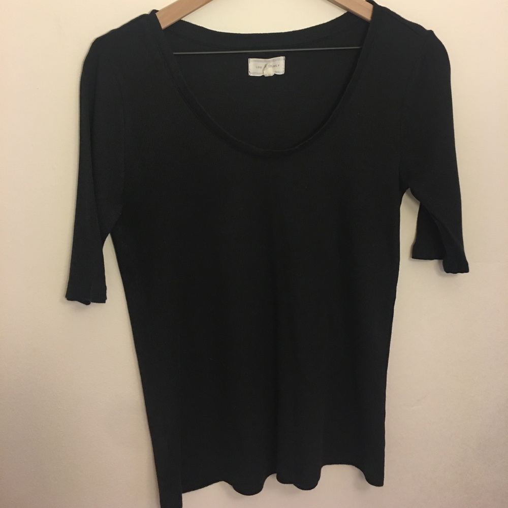 Lou & Grey scoop neck tee